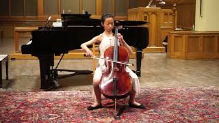 Valerie Lin  Prelude from Bach suite No 1 [upl. by Mcgrody]