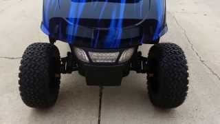 Lifted EZGO RXV Golf Cart Sweitzers Custom Paint Custom Seats Turn Signals Brake Lights MORE [upl. by Etnoek]