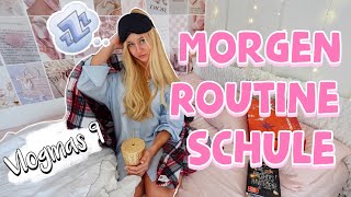 Meine Winter MORGENROUTINE Schule  MaVie Noelle [upl. by Idurt]