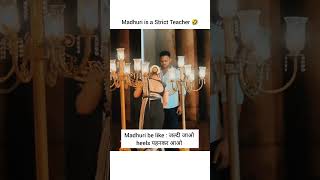 Madhuri strict teacher 🤣 shorts madhuri trending [upl. by Erodroeht]