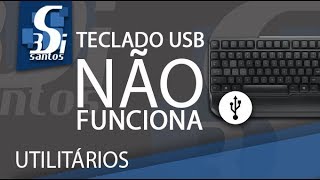 Teclado não funciona na hora de Formatar  Teclado USB não funciona [upl. by Wren]