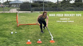 Field Hockey Tip At Home Drill to Perfect Your Jab with Vianney Yamada [upl. by Lime]