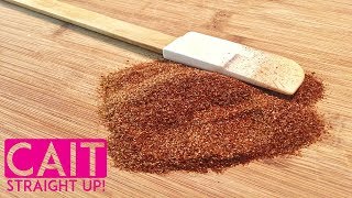 Homemade Taco Seasoning Recipe  Cait Straight Up [upl. by Beach175]