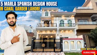 5 Marla House 🏠 in CANAL GARDEN LAHORE [upl. by Yruy261]