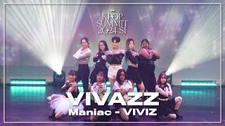 32 MANIAC  VIVIZ  VIVAZZ  Kpop Summit 2024 S1  Sat Day Show [upl. by Kolk]