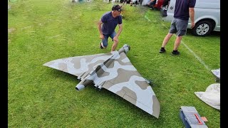 TONY NIJHUIS 98quot AVRO VULCAN DISPLAY  JETSMUNT 140 TURBINE  JOHN SHIEL AT NLMFC  1  2021 [upl. by My]