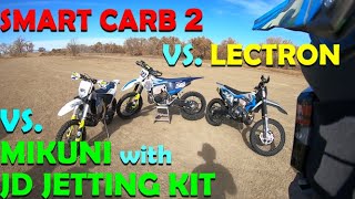 Smart Carb 2 Vs Lectron Vs Mikuni JD Jetting Kit [upl. by September]