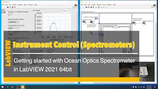 LabVIEW for Instrument control EP16 Getting Started with Ocean Spectrometer in LabVIEW 64bit [upl. by Ycrem158]