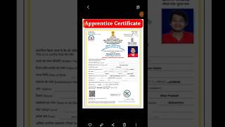 Apprentice Certificate कैसे Download करें ✅ apprentice certificate marksheet apprenticeship [upl. by Nnylannej105]