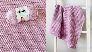 Crochet Berry Blossom Baby Blanket [upl. by Dylan]