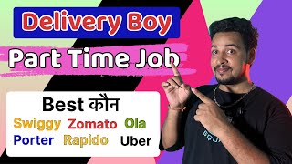 Porter Bike Delivery  Delivery Boy Job  Zomato Delivery Boy Kaise Bane  Rapido Boy Kaise Bane [upl. by Eizzo780]