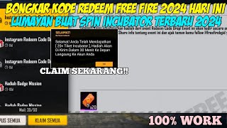 KODE REDEEM FREE FIRE TERBARU 1 SEPTEMBER 2024 HARI INI [upl. by Eigram]