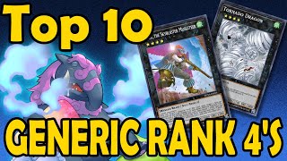 Top 10 NonArchetypal Rank 4 Monsters [upl. by Corine956]