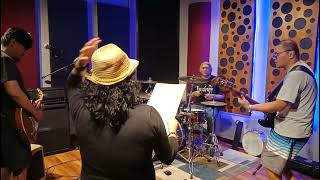 Trigger Hippie ft Fudge deLeon1st rehearsal ALAM MO BA Choi Sombilla orig Eds Studio 101224 [upl. by Brighton]