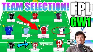 FPL TEAM SELECTION 20242025 GW1  Fantasy Premier League Tips 202425 THE BEST TEAM [upl. by Welker]