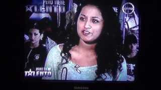 Peru tiene talento 110813 Ana Lucia Urbina Piura  Casting [upl. by Phippen]