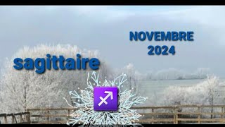 Sagittaire ♐ NOVEMBRE 2024 tarot horoscope sagittaire [upl. by Ariec888]