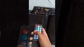 Target tt805 120w 3773 transistor amplifier sound test on dual 8 inch [upl. by Dinnage]