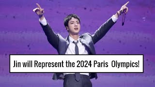 Jin is Going to 2024 Paris Olympics [upl. by Annalla343]