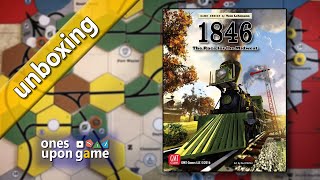 1846 The Race for the Midwest  unboxing [upl. by Peisch525]