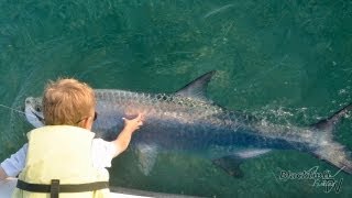 6 Year Old Catches Huge Fish [upl. by Moselle]