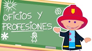 OFICIOS Y PROFESIONES PARA NIÑOS ¡Aprende mientras juegas con 6 ejemplos divertidos ISA TE EXPLICA [upl. by Alyahsat856]