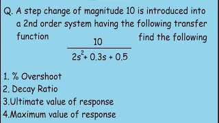 Second Order Systems Process Dynamics amp Control [upl. by Modie407]