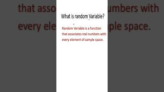 Random Variables  What is a Random Variable  Probability and Statistics Class 12th Term 2 [upl. by Aihtniroc]