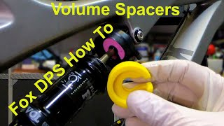 How to Install a Volume Spacer on a Fox Evol DPS Rear Shock [upl. by Maryly295]