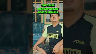 TUTORIAL ROKOK GRATIS paprochanel komedi filmkomedi paklurah [upl. by Tolecnal]