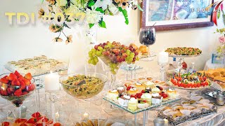 catering food ideas 037  Buffet Table Decorating Ideas  finger food ideas for party [upl. by Randell227]