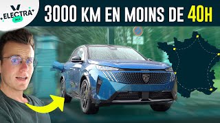 On fait le tour de france en moins de 40h en voiture électrique  Ep 14  Jeux Electra [upl. by Arvell726]