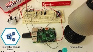 IoT Python app with a Raspberry Pi and Bluemix [upl. by Yorke]