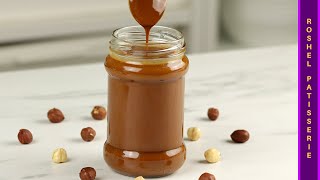 Hazelnut Praline Paste  פרלינה אגוזי לוז  Kosher Pastry Chef [upl. by Alston]