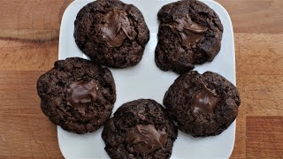 3 Ingredient Nutella Cookies Microwave  Nolyns Kitchen [upl. by Donoho941]