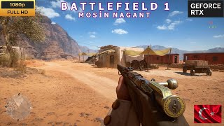 Sina Çölünde Osmanlı Nişancısı Battlefield 1 Türkçe [upl. by Martinsen]