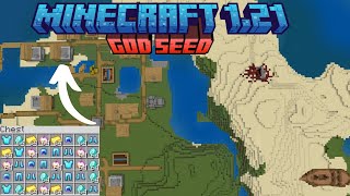 🔥 Best Good Mincraft seed for 121 bedrock edition  God seed  Crazy seed [upl. by Blynn]