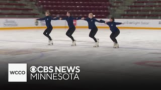 Synchronized ice skating comes to University of Minnesota [upl. by Alrad483]