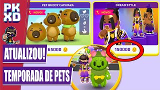 PK XD ATUALIZOU TEMPORADA de PETS MUITOS ITENS POR MOEDAS AVIÃO POR MOEDAS CONFIRA NOVIDADES [upl. by Athena]