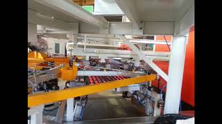 Rotary Type Door Liner Thermoforming Machine [upl. by Kcorb]