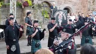 Einmarsch der KTown Pipe Band  Landstuhl 1918 [upl. by Ailenroc829]