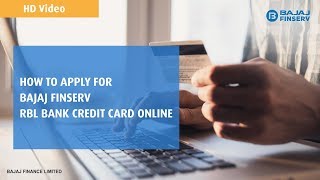 How to apply for the Bajaj Finserv RBL Bank Credit Card online [upl. by Cassell361]