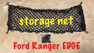 INSTALLING CARGO NET part 10 2002 Ford Ranger EDGE [upl. by Akimrehs]