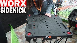 WORK SIDEKICK PORTABLE WORK TABLE WX066 Tool Review Tuesday [upl. by Virge]