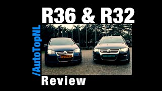 VW Passat R36 amp Golf R32 Review 4K  Brothers in R English Subtitles [upl. by Atinehs7]