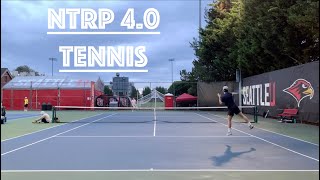 Road to the Nationals NTRP 40 Tennis  Chalcaraz singles training with Transit [upl. by Jocelin430]