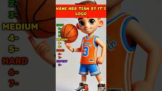 Guess The NBA Team By Their Logo Challenge Can You Do It quiz brainrotquiz shorts [upl. by Oilejor]