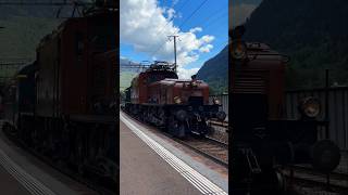 🐊 EisenbahnRomantik Die legendäre Ce 68 ii 14253 zieht den Erlebniszug San Gottardo durch Faido🌟 [upl. by Schwitzer348]