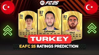 FIFA 25  TURKEY UPGRADES amp DOWNGRADES PLAYER RATINGS EA FC 25 [upl. by Nahsin]