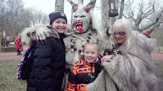 Whitby Krampus Run at Sherwood Forest January 2024 [upl. by Brouwer97]